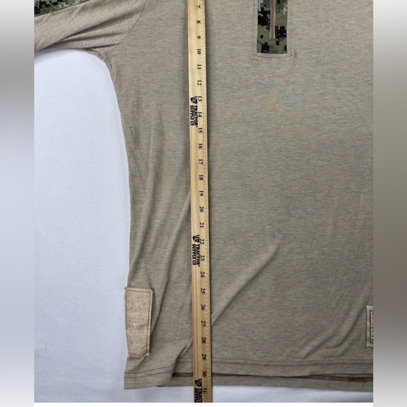 USMC FROG Flame Resistant Combat Shirt Mens Medium Woodland MARPAT Camo Tactical - Picture 4 of 8